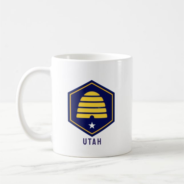 Utah Beehive Kaffeetasse (Links)