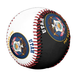 UTAH BEEHIVE STAAT FLAG BASEBALL