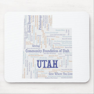 UTAH - Benutzerdefinierte Word-Cloud Mousepad