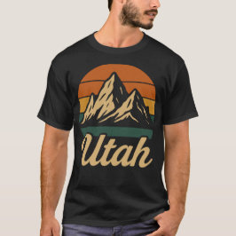 Utah Berge USA Staat T-Shirt