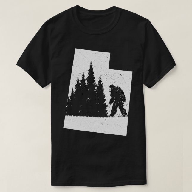 Utah Bigfoot T-Shirt (Design vorne)