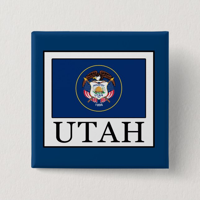 Utah Button (Vorderseite)