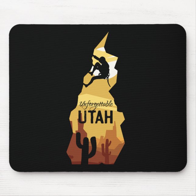 Utah Canyonlands Wandern neben dem Wasser Mousepad (Vorne)