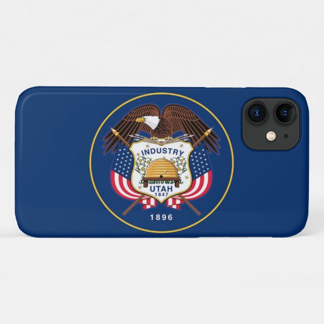 Utah Case-Mate iPhone Hülle (Rückseite (Horizontal))