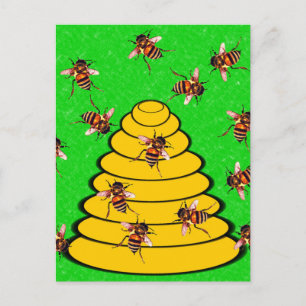 Utah Der beehive Staat Postkarte