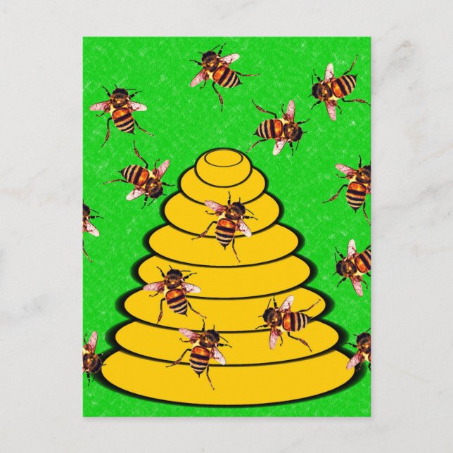 Utah Der beehive Staat Postkarte (Vorderseite)