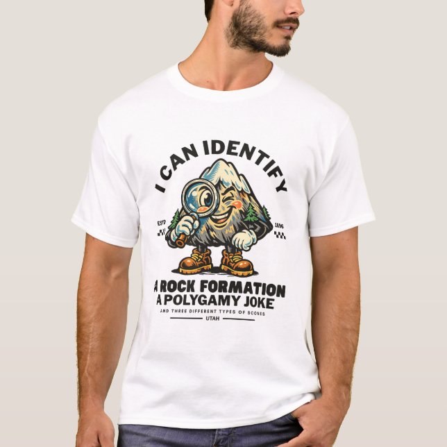 Utah: eine Felsformation T-Shirt (Vorderseite)