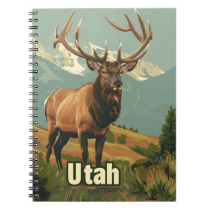 Utah Elk Notizblock