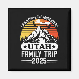 Utah-Familienreise 2025 Mountain Camping-Abenteuer Magnet