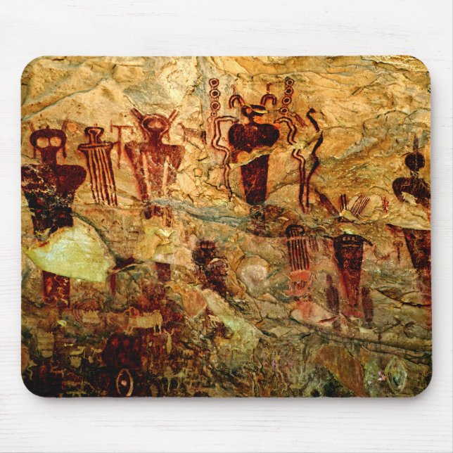 Utah-Felsen-Kunst Mousepad (Vorne)