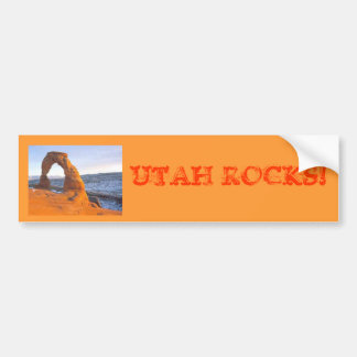 Utah-Felsen, UTAH-FELSEN! Autoaufkleber