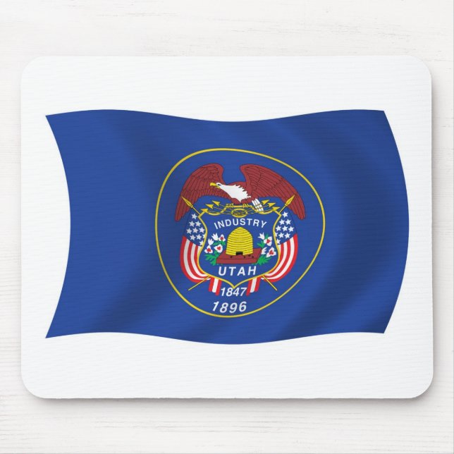 Utah Flag Mousepad (Vorne)
