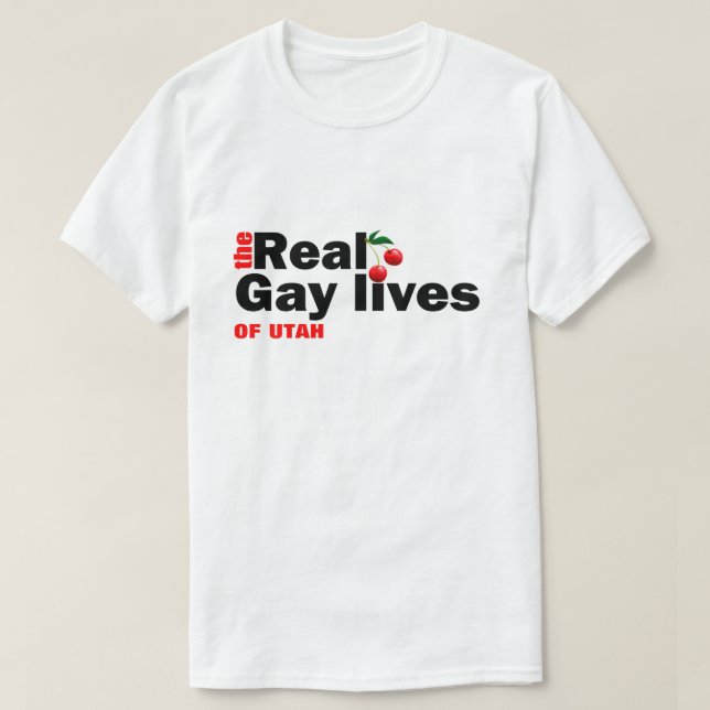 Utah Gay Pride T-Shirt (Design vorne)