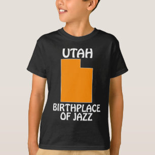 Utah - Geburtsort von Jazz T-Shirt