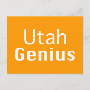 Utah Genius Gifts Postkarte