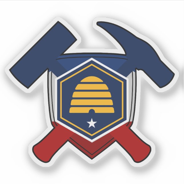 Utah Geologist Vinyl Aufkleber (Vorderseite)