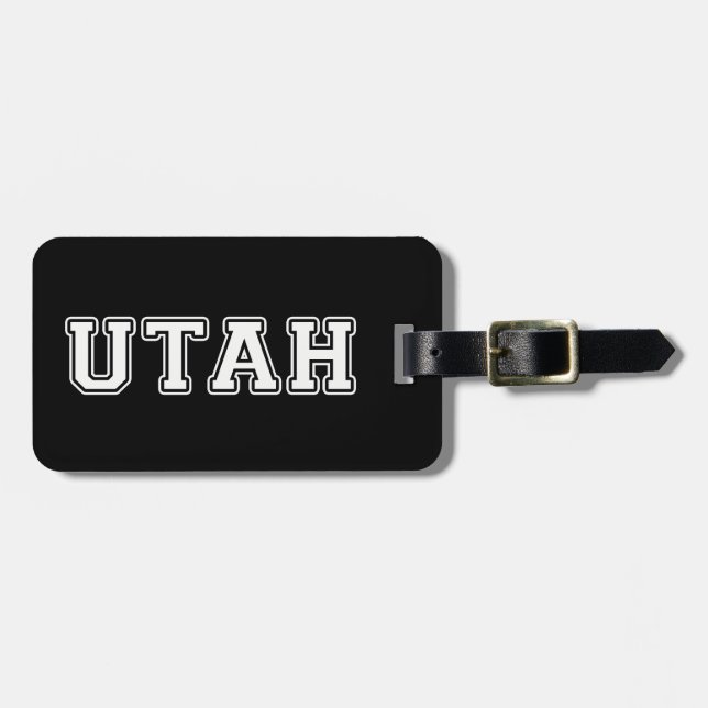 Utah Gepäckanhänger (Vorderseite horizontal)