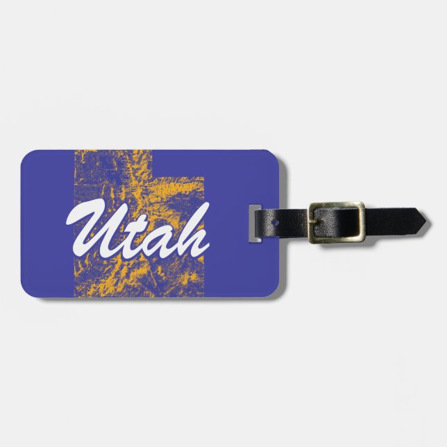 Utah Gepäckanhänger (Vorderseite horizontal)