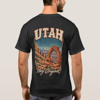 Utah Grafik-T-Shirt Stay Original Utah Bögen T-Shirt