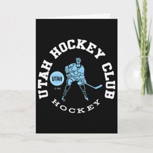 Utah Hockey Club Edge Dark Heather offiziell lizen Karte