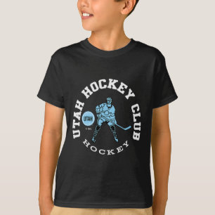 Utah Hockey Club Edge Dark Heather Offiziell Lizen T-Shirt