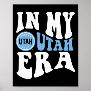 Utah Hockey Club Era Dark Heather Offiziell lizenz Poster