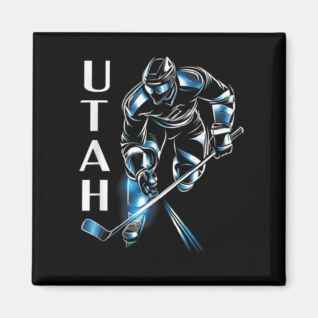 Utah Hockey Magnet (Vorne)