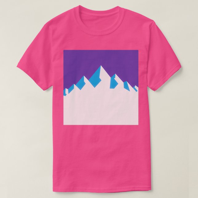 Utah Jazz Mountain T-Shirt (Design vorne)