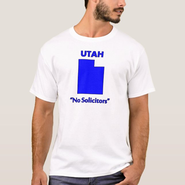 Utah - Keine Anwälte T-Shirt (Vorderseite)