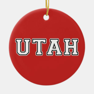 Utah Keramik Ornament