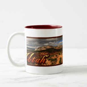 Utah-Klippen Zweifarbige Tasse