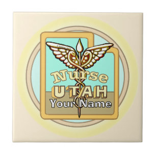 Utah Krankenschwester Caduceus Kachel