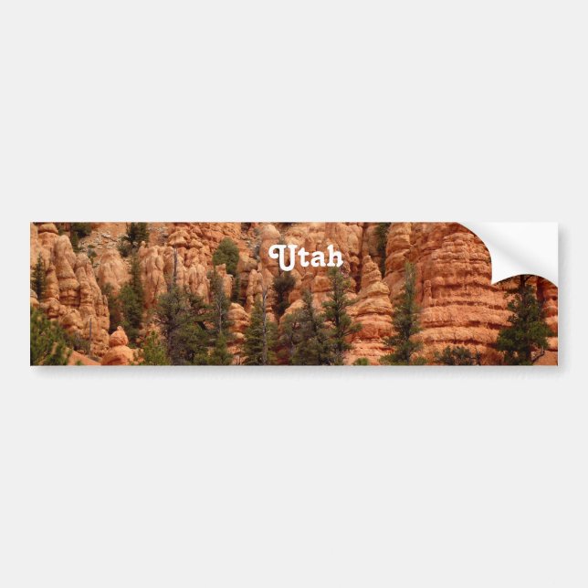 Utah-Landschaft Autoaufkleber (Vorne)