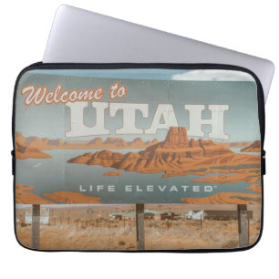 Utah Life Elevated Laptopschutzhülle