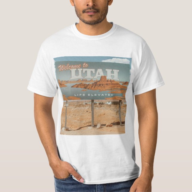 Utah Life erhöht T-Shirt (Vorderseite)
