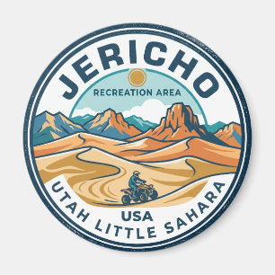 Utah Little Sahara Erholungsgebiet USA Magnet