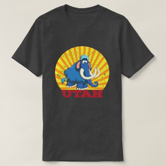 Utah Mammoth T-Shirt (Design vorne)