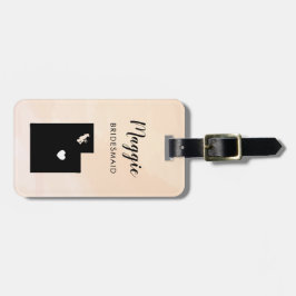 Utah Map Gepäcktag, Begrüßungsparty Gepäckanhänger