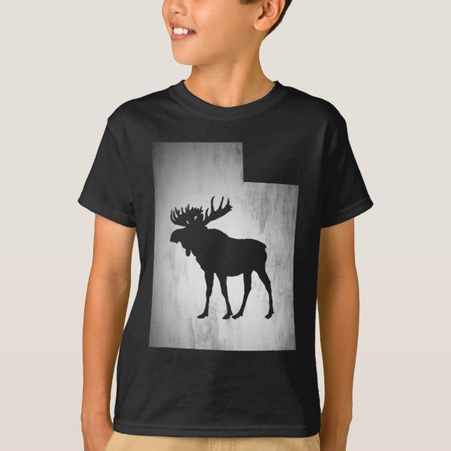 Utah Moose Hunting T-Shirt (Vorderseite)
