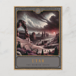 Utah | Postkarte Gothic Art