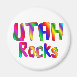 Utah Rocks Magnet