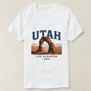 Utah Roter Canyon Abenteuer T-Shirt
