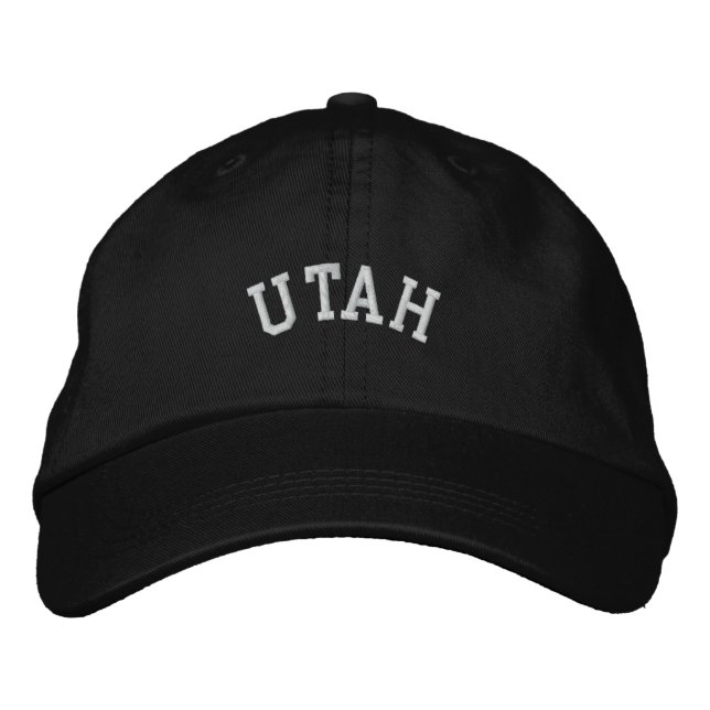 Utah Staat bestickt Bestickte Baseballkappe (Vorderseite)