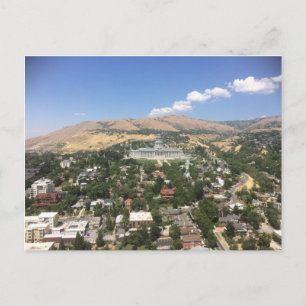Utah Staat Hauptstadt - Salt Lake City Postkarte