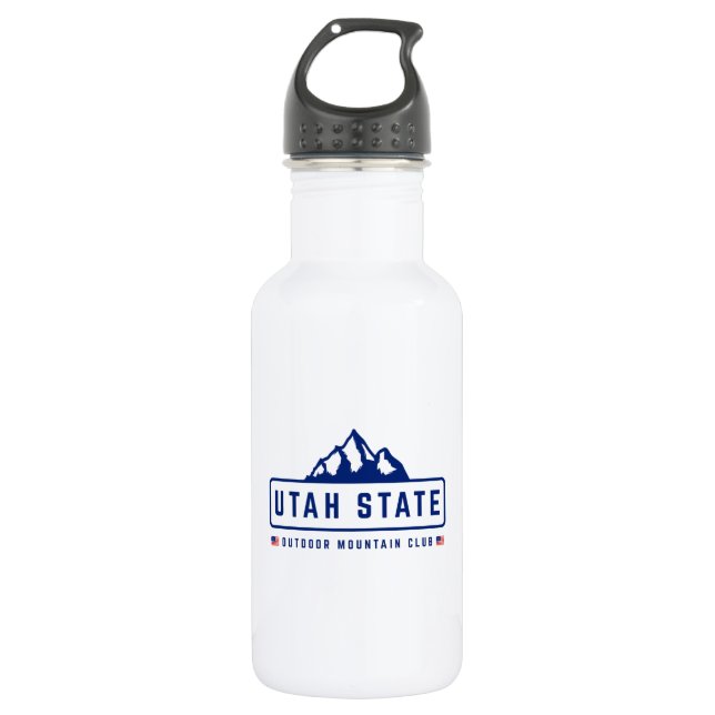 Utah Staat Outdoor Edelstahlflasche (Vorderseite)