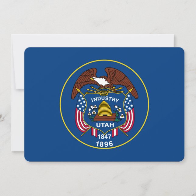 Utah State Flag Design (Vorderseite)