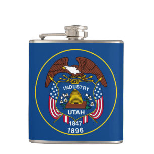 Utah State Flag Design Flachmann