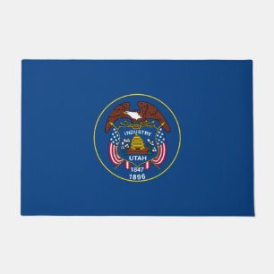 Utah State Flag Design Fußmatte
