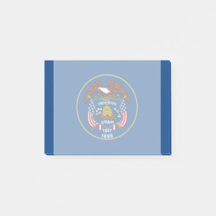 Utah State Flag Design Post-it Klebezettel