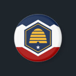 Utah State Flag USA Magnet<br><div class="desc">Utah State Flag USA</div>